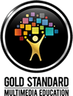 Gold Standard Multimedia Education Logo